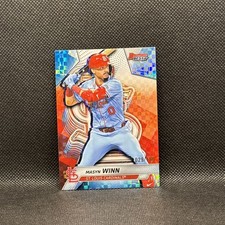 Masyn Winn  2025 Bowman's Best Blue X-Fractor 29/150 Cardinals 