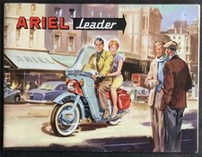 ARIEL LEADER MOTORCYCLE Sales Brochure 1960