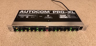 Behringer Autocom Pro-XL MDX1600 2 Channel Audio Interactive Processor Dynamics