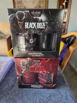 VENOM: LET THERE BE CARNAGE GFUEL COLLECTORS BOX UNOPENED BLACK OOZE AND RED OO