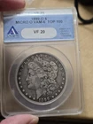 1899-O Morgan Silver Dollar Micro o VAM 6 Anacs 20 top 100