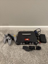 Nintendo 64 N64 Console/Expansion Pack Pak NUS-001 W Controller Tested  USA