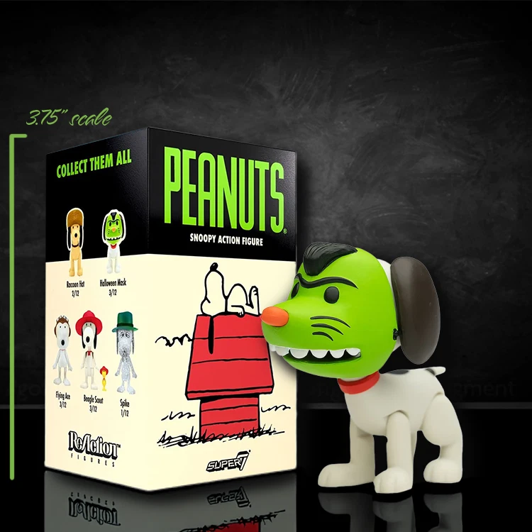 Figurine Peanuts Camp Linus – ReAction 3,75 Pouces, Neuve Sous Blister