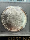 1880 O Morgan Silver Dollar Almost PL with some toning Nice coin!