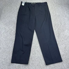 NEW Dockers Premium Odyssey Twill Pants Mens Size 40x30 (Actual 38x29) Black