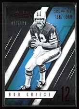 Bob Griese 2016 Panini Absolute Spectrum Red /100 #104 Miami Dolphins
