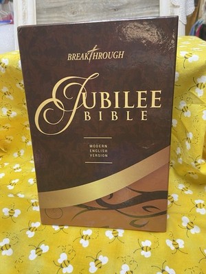 Rod Parsley BREAKTHROUGH JUBILEE BIBLE Modern English Version Bonded Leather NEW