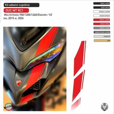 Set Adesivi Cupolino compatibili DUCATI MULTISTRADA 950 1200 1260 ENDURO V2 RC1