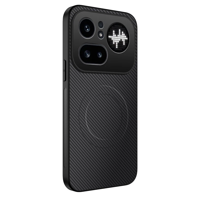 For Nothing Phone 4a 3a Pro , 4a , 3a Lite Carbon Fiber Skin Magnetic Case - Picture 13 of 24