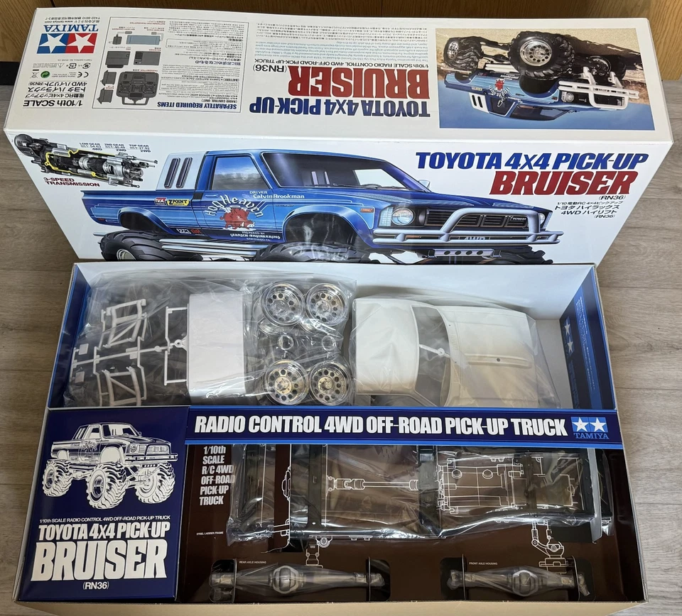 Tamiya Toyota 4x4 Pick Up Bruiser 2012 3-Gang Getriebe Kit - 300058519 - Bild 2 von 3