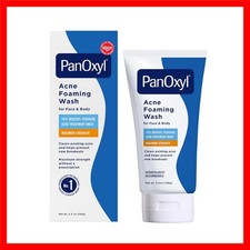 10 Benzoyl Peroxide Acne Foaming Wash, Maximum Strength, Daily Acne-Fighting...