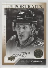 2017-18 Upper Deck Portraits Rookies Gold 9/99 Marcus Sorensen #P-77 05xr