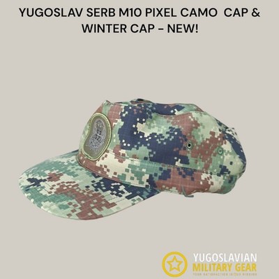 Yugoslavia/Serbia/Bosnia/Balkan Wars Army Pixel camo M10 Cap | eBay