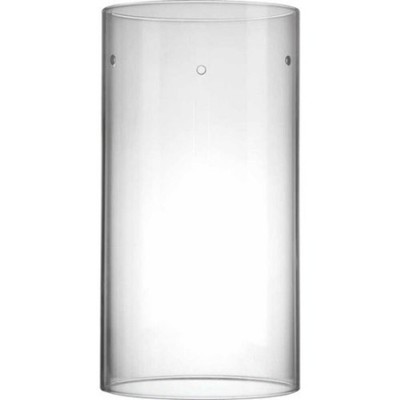 Volume Lighting 11.5 H Glass Drum Pendant Shade ( Clip on ) in Paper in White |