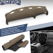 Fit For 1998-2001 Dodge Ram 1500 2500 3500 Soft Tpe Dash Pad Cap Cover Overlay