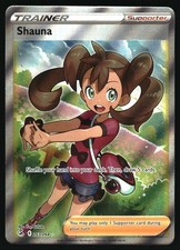 pokemon shauna card 111/124 Reverse Holo Near Mint Trainer Form 2021 Fusion Strike #263/264 Shauna