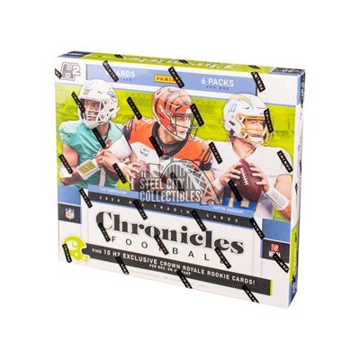 2020 Panini Chronicles Football Hobby Hybrid H2 Box