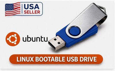 Ubuntu Linux Bootable USB Latest Version 26.04 Ready to Use Fast Install Live OS