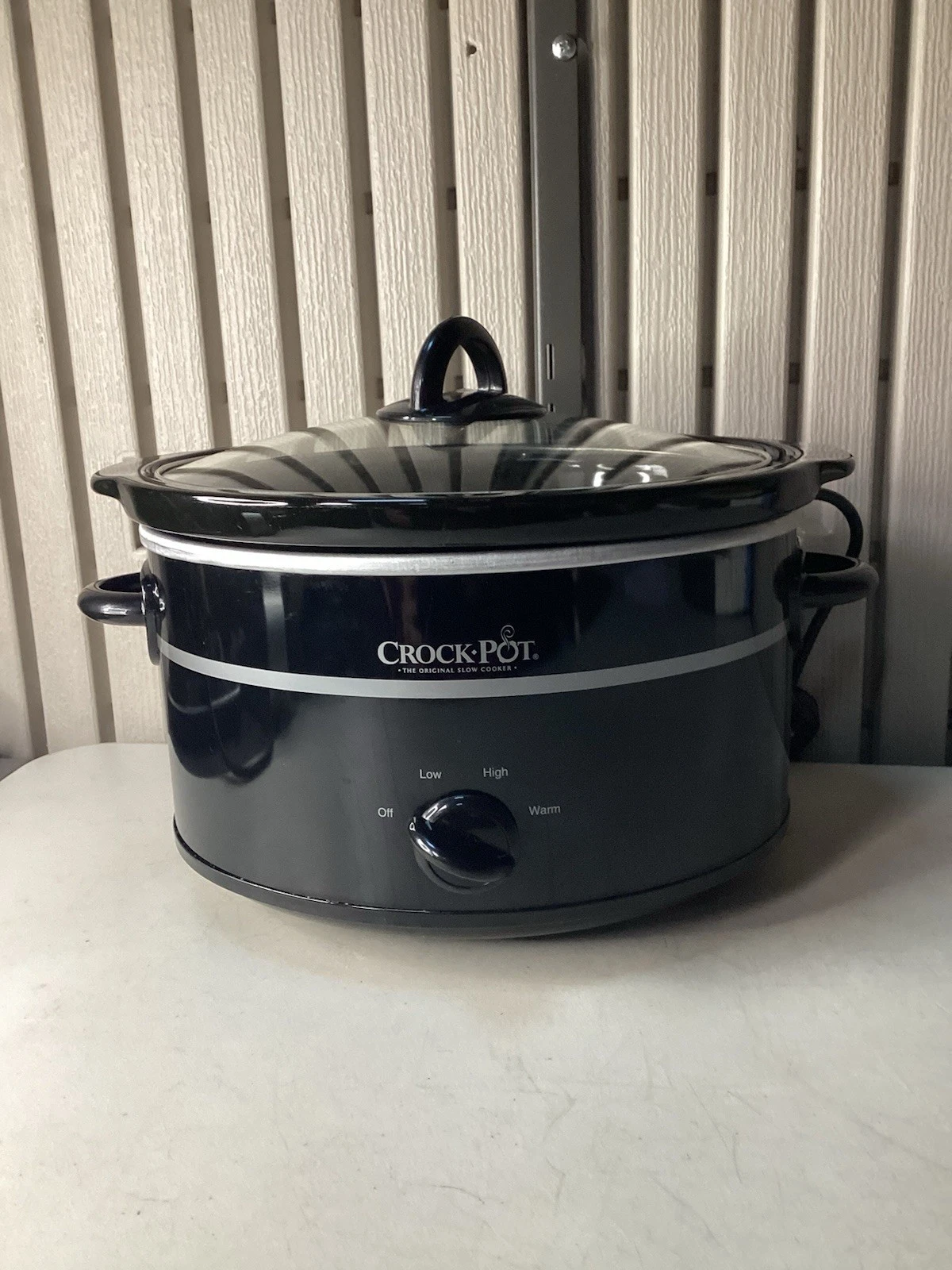 Crock Pot Slow Cooker SCV400KB-UK - Black - Very Clean Condition/Fully Working.