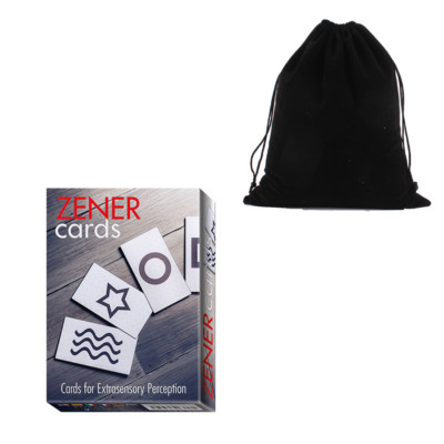 Zizzi Zener Cards Deck Esoteric Fortune Telling Lo Scarabeo With Bag OR19