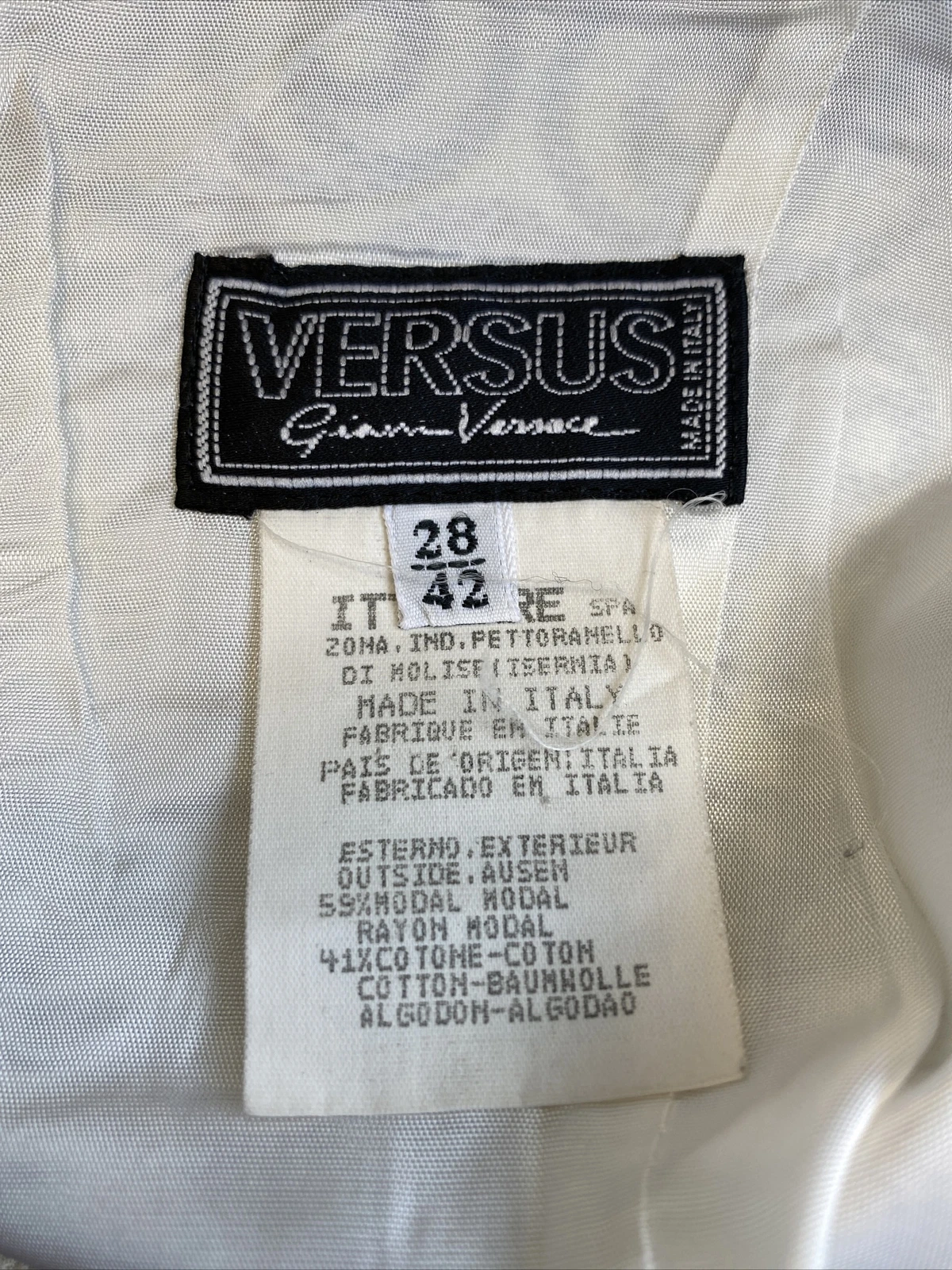 VERSUS GIANNI VERSACE ABITO DONNA DRESS WOMAN VINTAGE JHD139