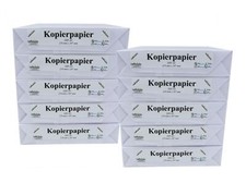 Kopierpapier A4 21 cm x 29,7 cm, 5000 Blatt | Papier Druckerpapier Blätter Zette