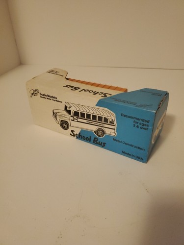 Nice Vintage Ertl Scale Models Tuscarawas Valley School Bus In Box (B3) - Picture 4 of 6