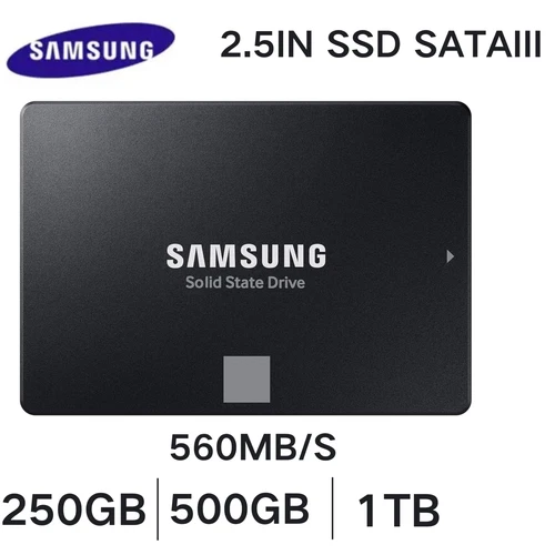 SAMSUNG SSD 560MB/S 870 EVO 2.5 SATA III Solid State Drive 250GB 500GB 1TB