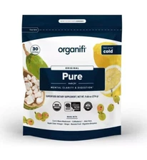 Organifi PURE 30 Serving Mental Clarity, Focus, Learning, Gut Health SEALED  NEW