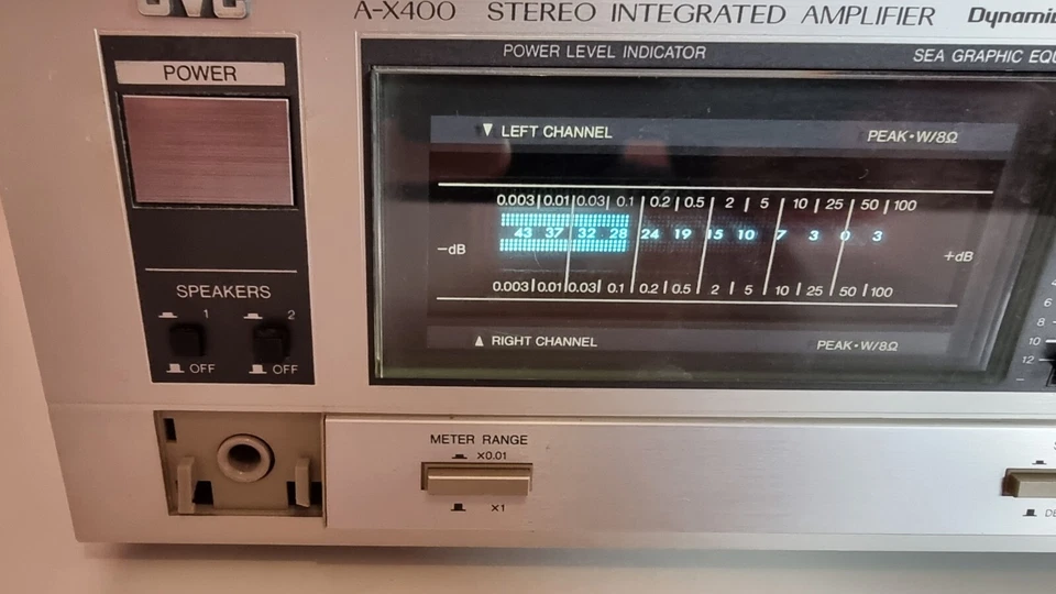 JVC A-X400 Stereo Integrated Amplifier Super-A Vintage - Bild 3 von 4