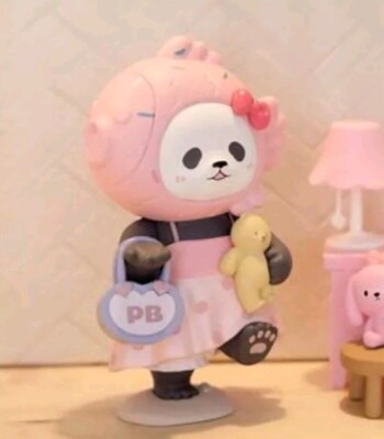 PLANET BEAR Mini Taiyaki PanPan Series 1 MAIDEN    Panda PVC Figure NEW