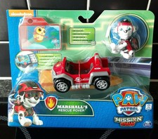 paw patrol marshall rescue rover