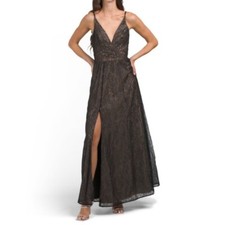 New Dress the Population Danae Lace Gown Sz Small 278