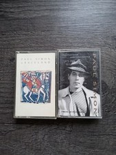 Two Paul Simon Cassette Tapes. Graceland  Negotiations  Love Songs 1971-86