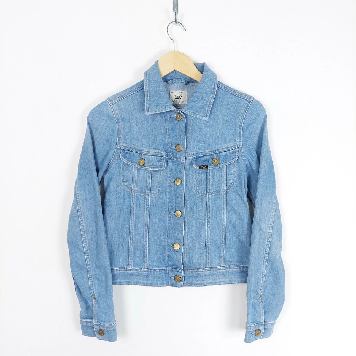 Lee rider denim store jacket womens