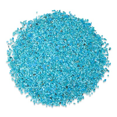 #ad #ad Turquoise Gemstone Chips Nugget No Hole Undrilled Bottles Jewelry Gem Blue Small $11.50