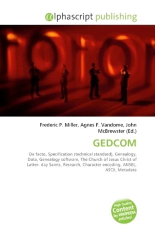 Frederic P. Miller (u. A.) | Gedcom | Taschenbuch | Englisch | Ean