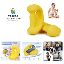 Ergonomic Dumbbells Weights Set-Hand Weights for Women at Home, Ear Dumbbells...