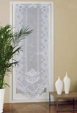 n Net Door Curtain Panel - Lace Door Curtains - French Vintage Drapes Blind Emb