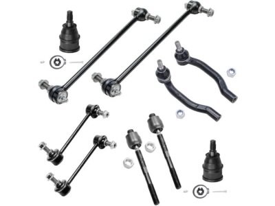 14FK84K Front and Rear Ball Joint Sway Bar Link Tie Rod End Kit Fits