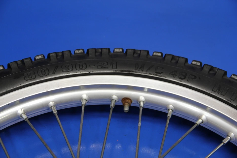 97-07 DR350SE DRZ250 1999 rueda delantera buje central llanta radios tubo husillo rotor Foto 4 de 4