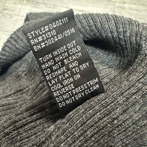 AGB | Kurzes Strickkleid | Dunkelgrau | XL - Bild 8 von 8