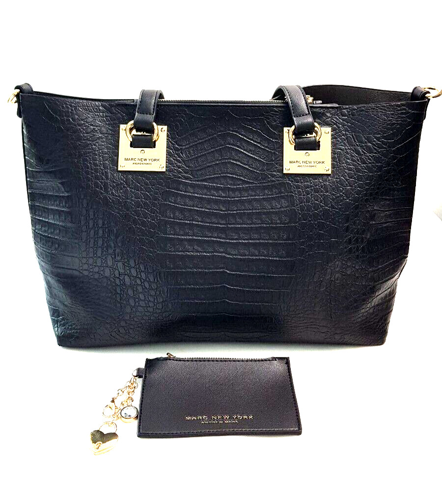 MARC NEW YORK Andrew Marc Women's Large Tote Bag Shoulder Ba