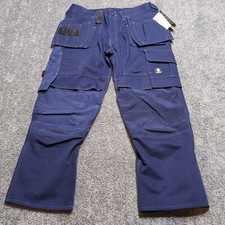 Mascot Atlanta Work Pants 38x32 Mens Navy Craftsman Trousers Cordura Utility NEW
