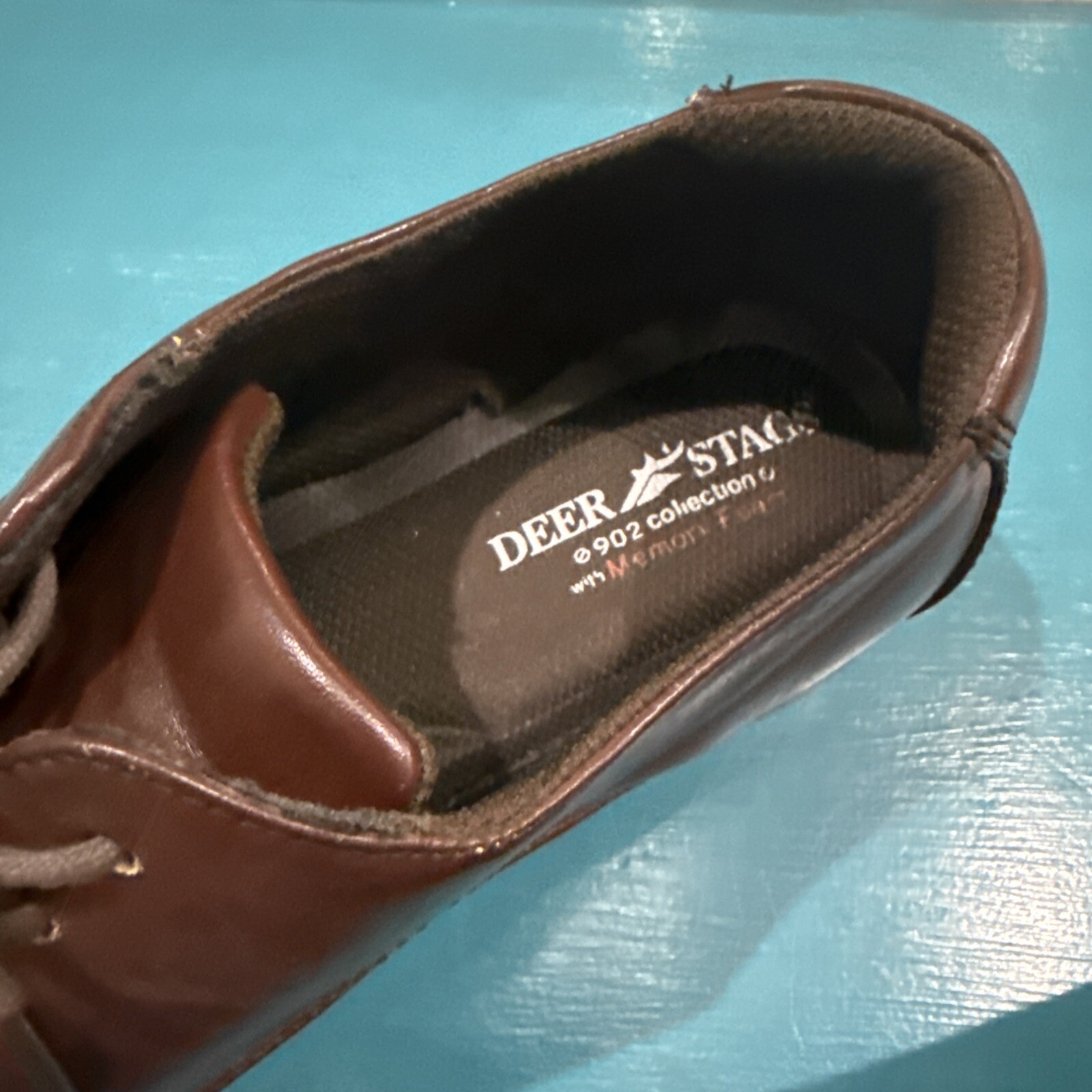 SAOLA Scarpe eleganti uomo Deer Stags 902 Collection con memory foam taglia 10 5