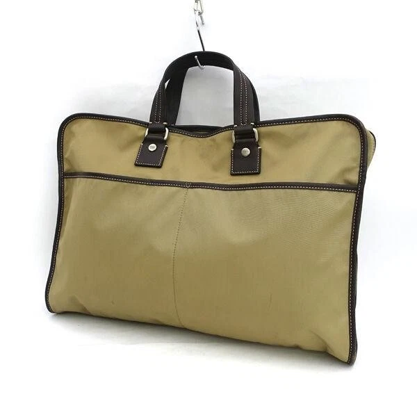 Coach портфель бизнес сумка Дамская сумка нейлона бежевый 43 x 31 x 6 см подержанный - Изображение 2 из 4