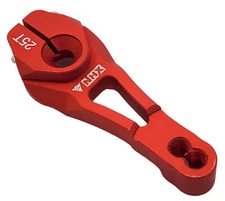 NHX RC Aluminum Clamp Servo Arm Horn - 25T - Red