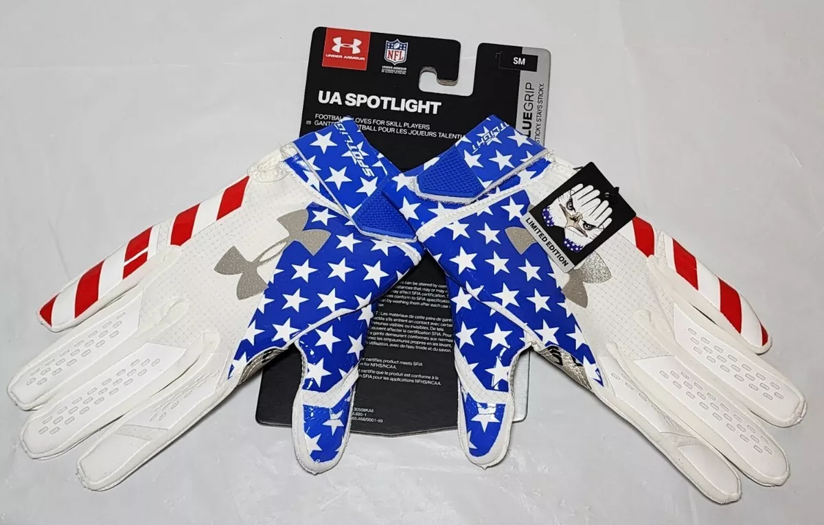 Under armour eagle football gloves hotsell