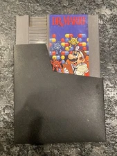 Dr. Mario Nintendo NES  Authentic With Dust Sleeve !!
