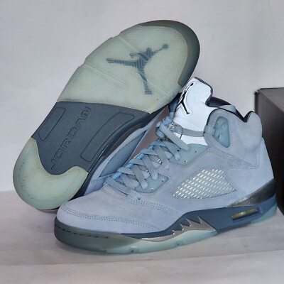 10W/ 8.5M Nike Air Jordan 5 Bluebird Ice Blue Graphite DO9336-400
